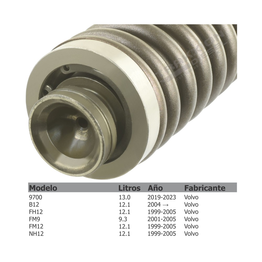 Inyector EUI E1 Para Volvo Bus 9700 Motor D12 20440388 BEBE4C01001