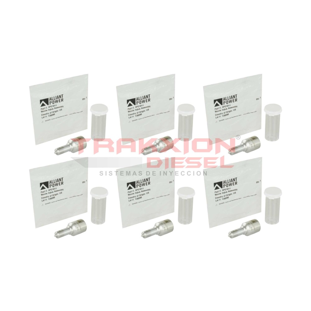 Tobera AP21011, V0802P150 de Inyector Diesel para 6.0 PowerStroke Ford, VT365, VT275 MaxxForce 5, Navistar