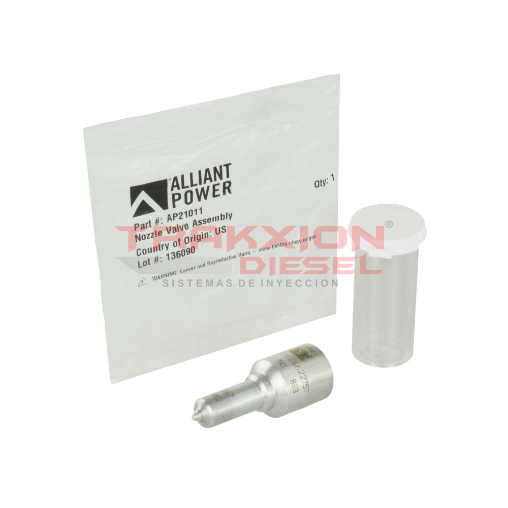 Tobera AP21011, V0802P150 de inyector Diesel para 6.0 PowerStroke Ford, VT365, VT275 MaxxForce 5, Navistar