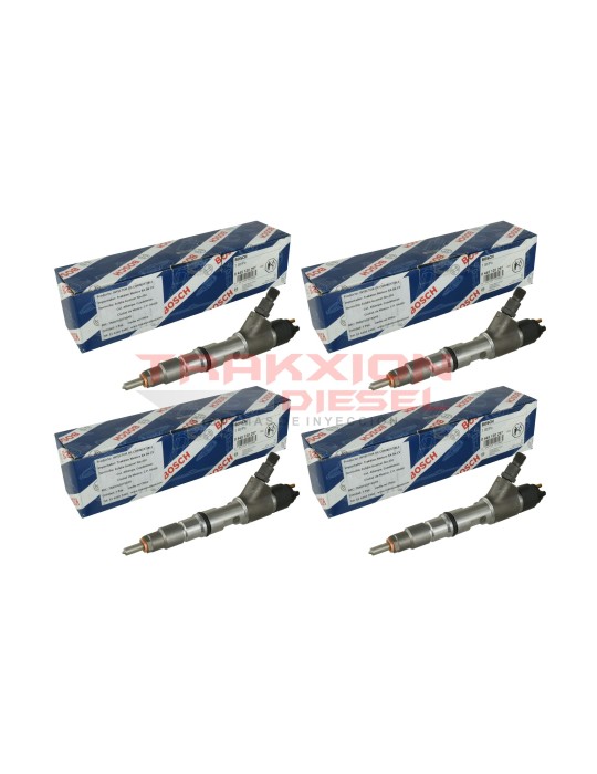 4 Inyector CRIN Diesel 2.8L ISF Cummins Aumark Foton & Jac & VW 5264272, 5367084, 0445120416, 2P0130201A