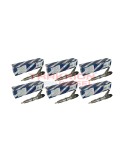 Inyector Diesel Bosch 0445120157, 504255185 para Cargador, Cosechadora, Tractor T8, T9, Cursor 9, Case, New Holland