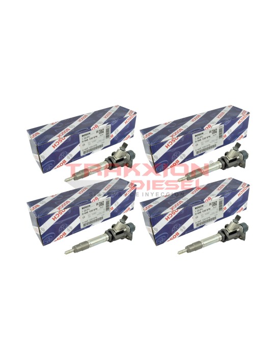 Set de 4 Inyectores Diesel 4.9L Fuso 360 Sterling FE4M50 Mitsubishi ME-226793 0445120076 Set de 4 Inyectores Diesel 4.9L Fuso 360 Sterling FE4M50 Mitsubishi ME-226793 0445120076