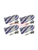 Set de 4 Inyectores Diesel 4.9L Fuso 360 Sterling FE4M50 Mitsubishi ME-226793 0445120076