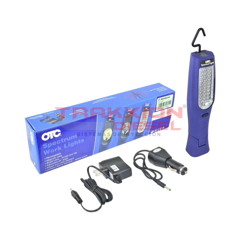 Spectrum Lampara para taller con iman de 30+4 led OTC 5552