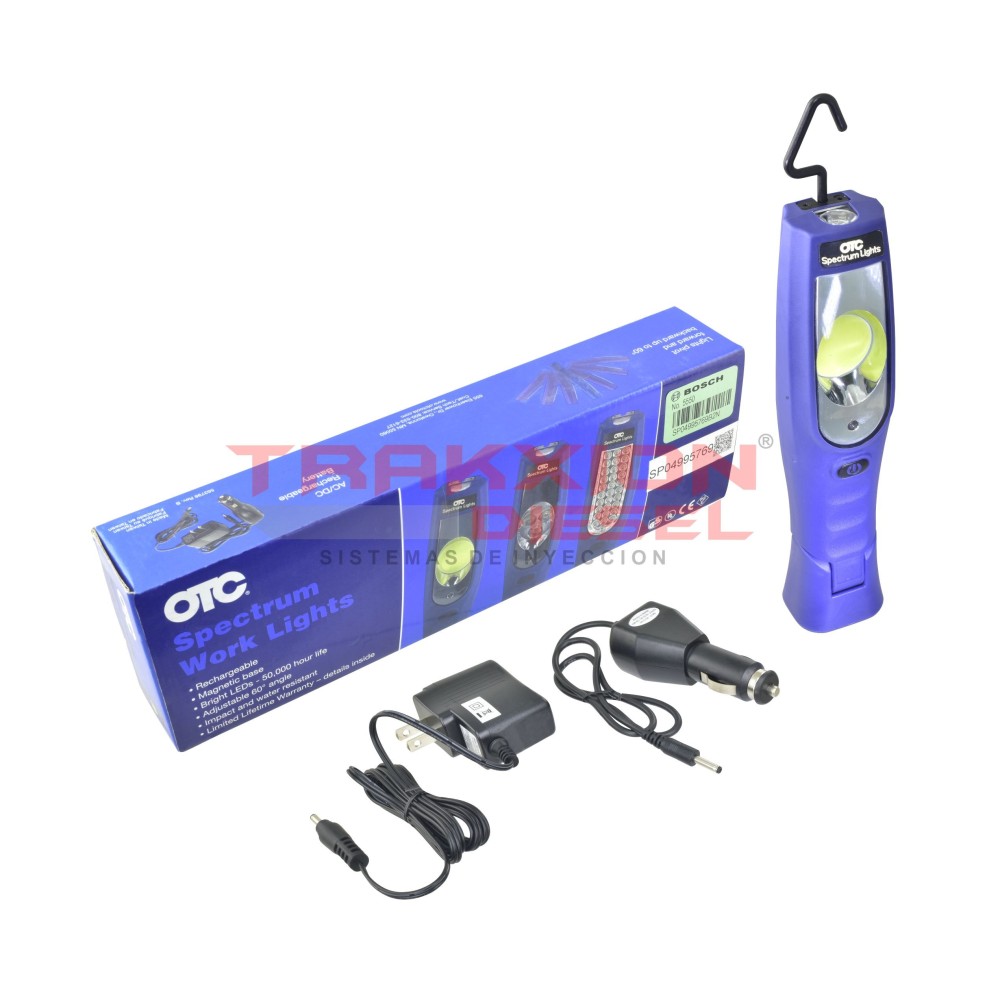 Spectrum solar lampara para taller OTC 5550 de 10 W con iman