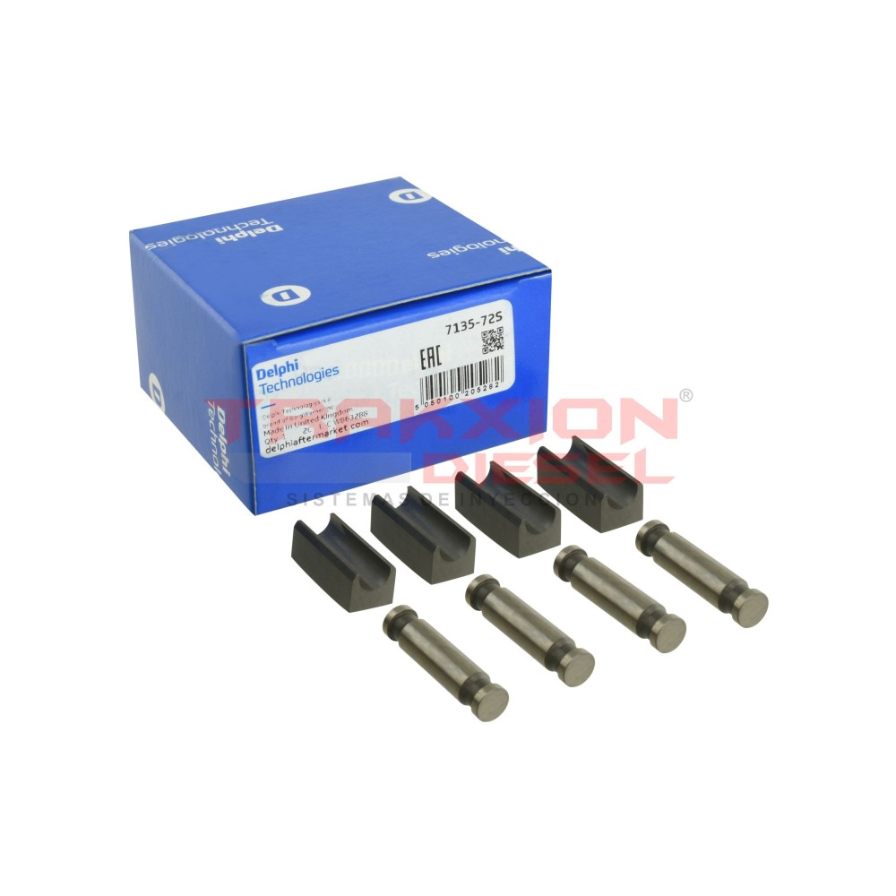 Kit de rodillos y zapatas 7135-72S de bomba Diesel DP200, DP210, DP310, CAV Delphi