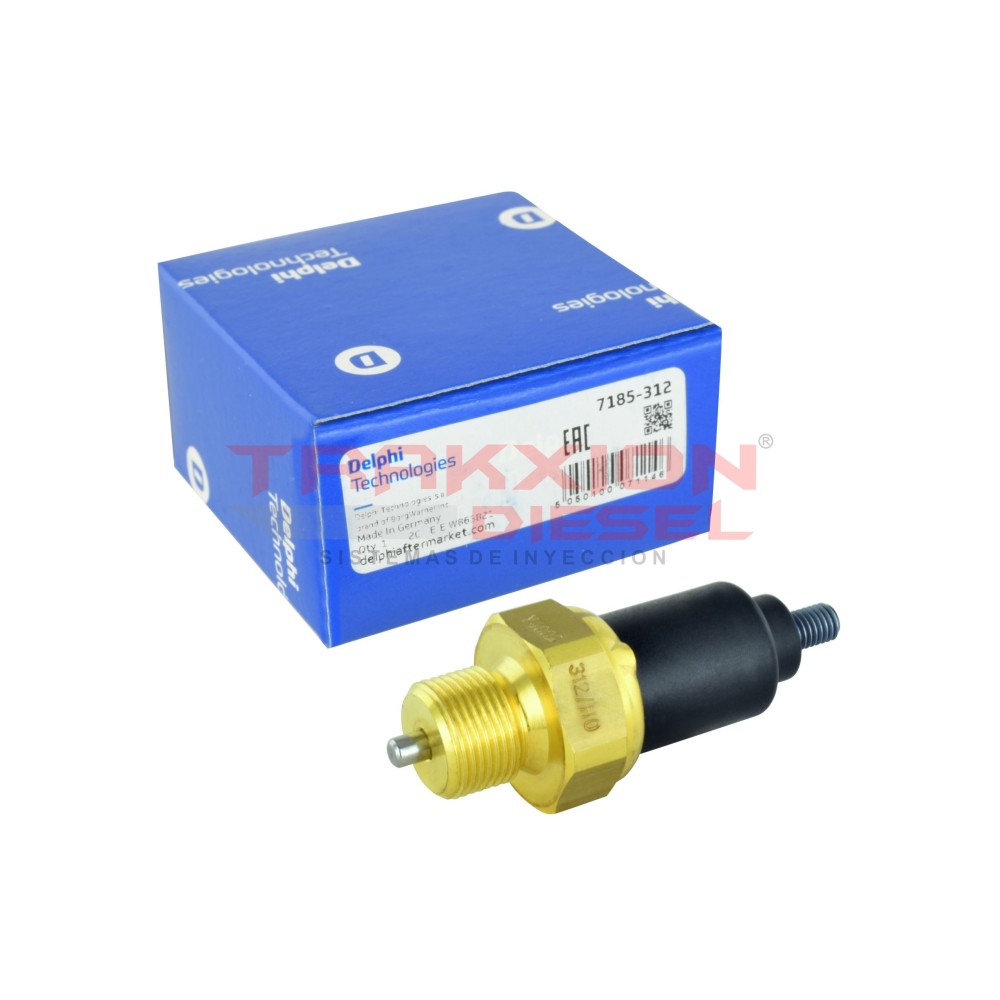 Sensor térmico 7185-312 de bomba Diesel DP200 CAV Delphi para Caterpillar, Perkins, 141-8947, 1418947, 26420294