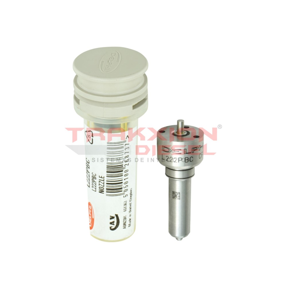 Tobera L028PBC, L222PBC de inyector Diesel E1 Delphi para D12 Volvo 9700, 20440388