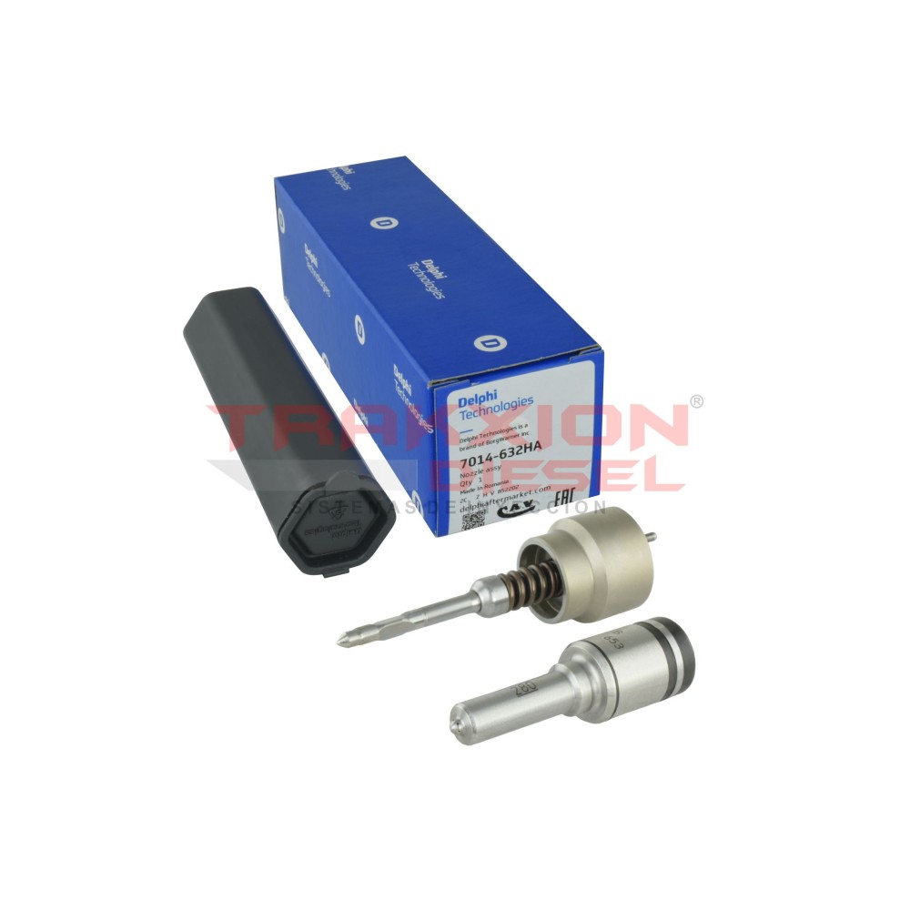 Tobera ZBLN, 7014-632HA, L280TBE de inyector Diesel E3 Delphi para Volvo Truck, MD13 US07