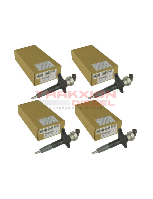 Juego de 4 Inyectores Diesel ELF 300 ELF300 ELF-300 Isuzu