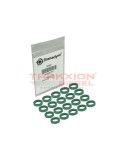 Set de 20 arandela sello 20628 de inyector Diesel Stanadyne para John Deere, R34764, R60746, R92352