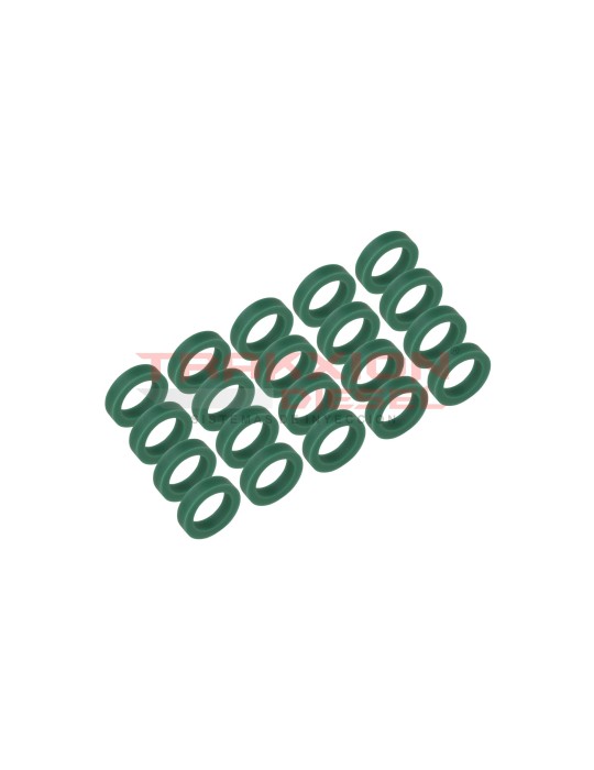 Set de 20 arandela sello 20628 de inyector Diesel Stanadyne para John Deere, R34764, R60746, R92352