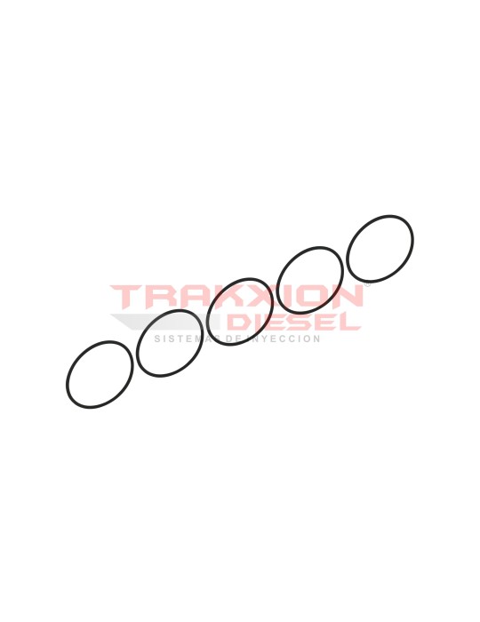 Set de 5 junta liga tórica 29526 de bobina de bomba Diesel Stanadyne