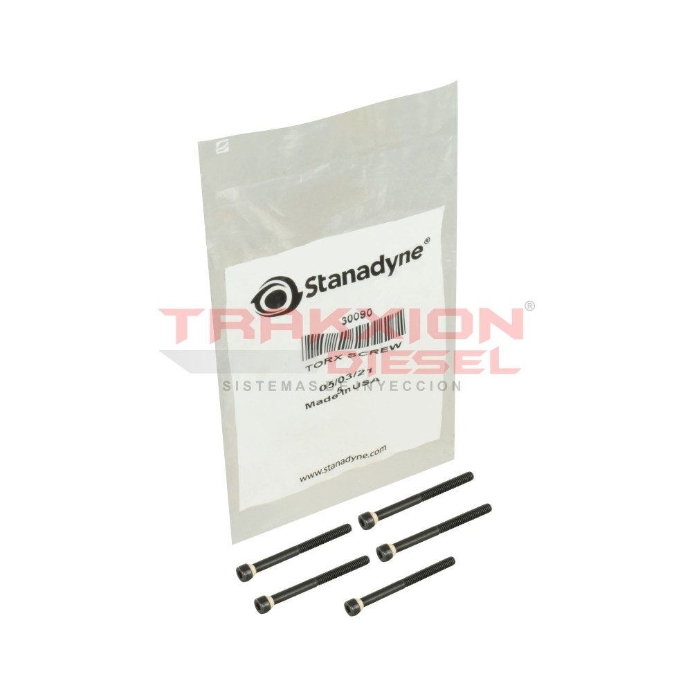Set de 5 tornillo 30090 cabeza de vaso de bomba Diesel Stanadyne