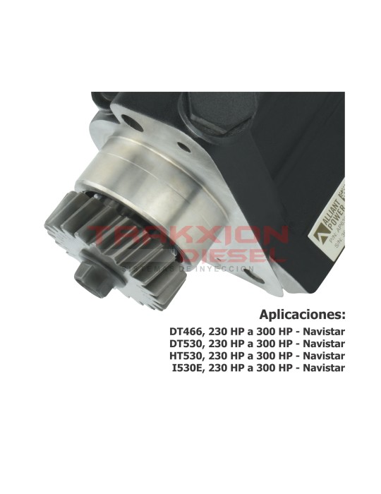 Bomba de alta presión de aceite Reman para DT466E, I530E Navistar, 230-300 HP, Alliant Power AP63626, HP020X, R98620020X