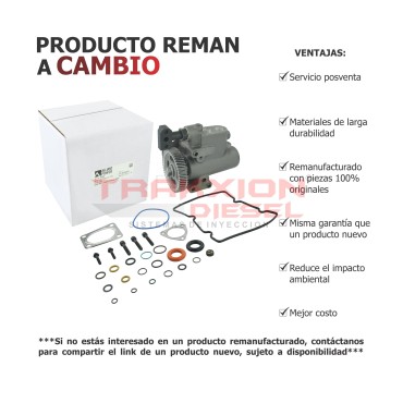 Bomba de alta presión Reman para 4.5 VT275 Navistar, MaxxForce 5, CF600 International 2008-2010, 4307327R91, 1880313C94, AP63663