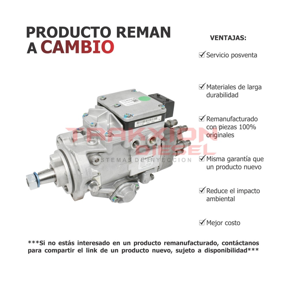 Bomba de inyección Diesel VP29, VP30, 12V Bosch para 5.9 ISB Cummins, 0470006005, 0986444509, 3965402, 3965402NX, 3965402RX