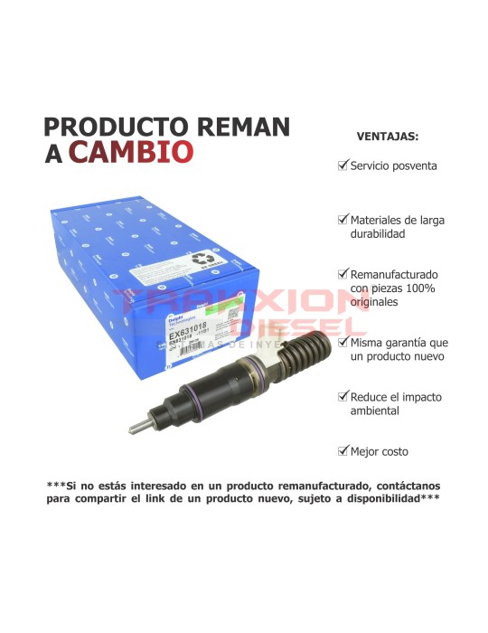 Inyector bomba unitario Diesel E3 EUI Delphi para Detroit Diesel 14.0L DDEC VI S60, EX631018, FE4E00001, RFE4E00001, BEBE4E00101