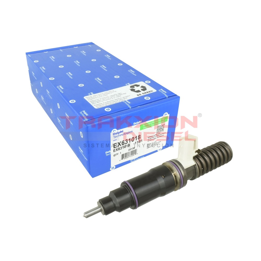 Inyector bomba unitario Diesel E3 EUI Delphi para Detroit Diesel 14.0L DDEC VI S60, EX631018, FE4E00001, RFE4E00001, BEBE4E00101