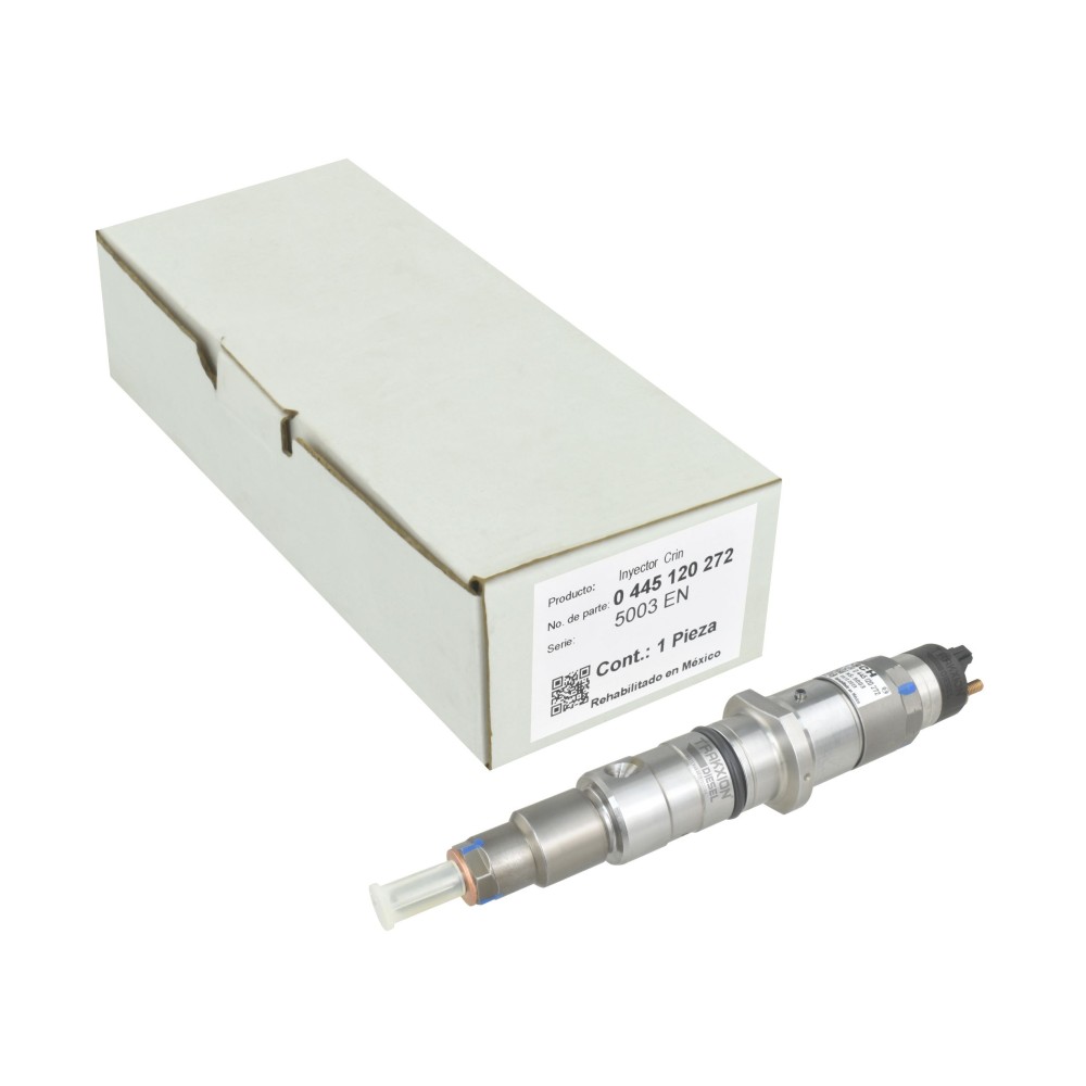 Inyector Diesel CRIN Bosch Reman para Cummins 8.3 ISC, ISL, Pegasus, 0445120035, 0445120112, 0445120272, 5263305, 87581565