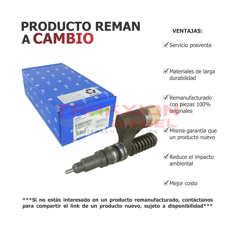 Inyector Diesel Delphi para John Deere 6105 6125 PowerTech, BEBE4B17101, RE505967, RE517660, RE517661, RG30742, RG33959, RG33966