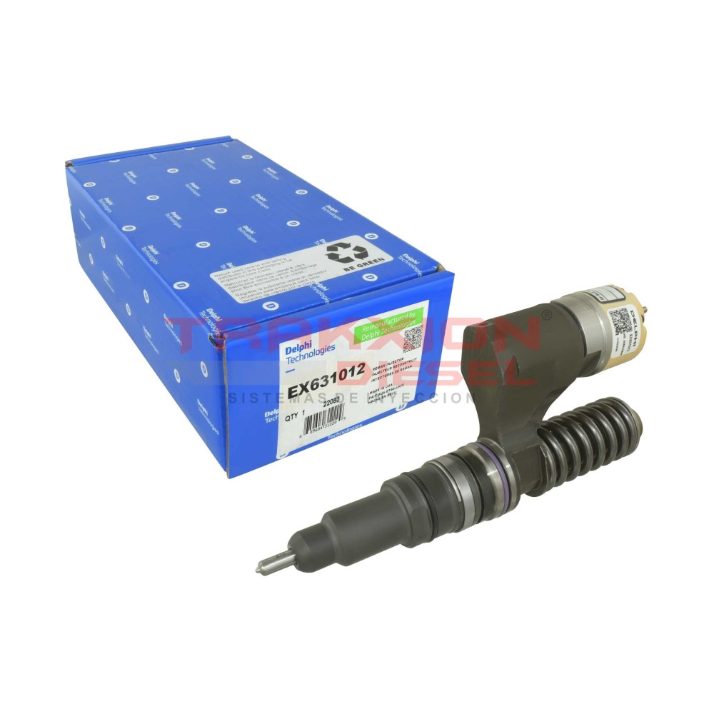 Inyector Diesel Delphi para John Deere, Cargador, Combinada, Cosechadora, Tractor, SE501957, EX631012