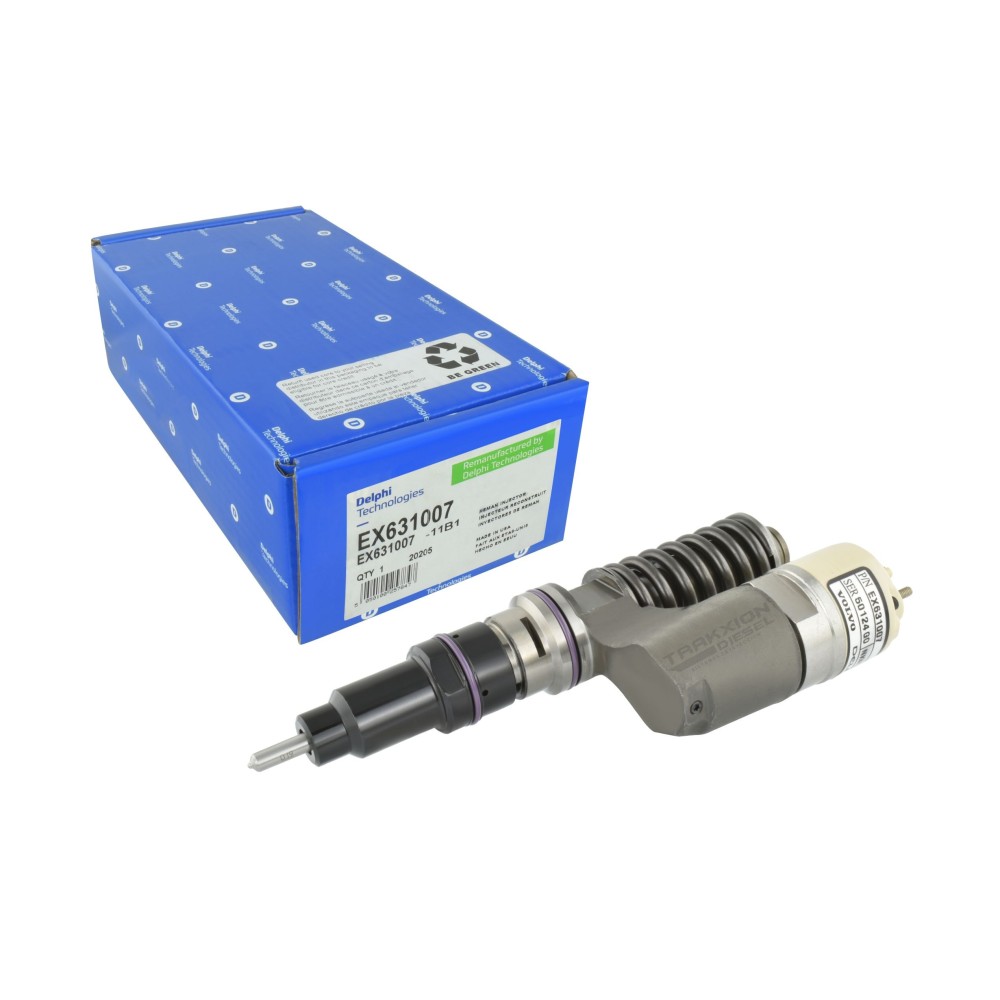 Inyector Diesel EUI A3 Delphi para D12 Volvo 7550 Bus y Truck, 3169521, 8113837, BEBE4B12005, EX631007