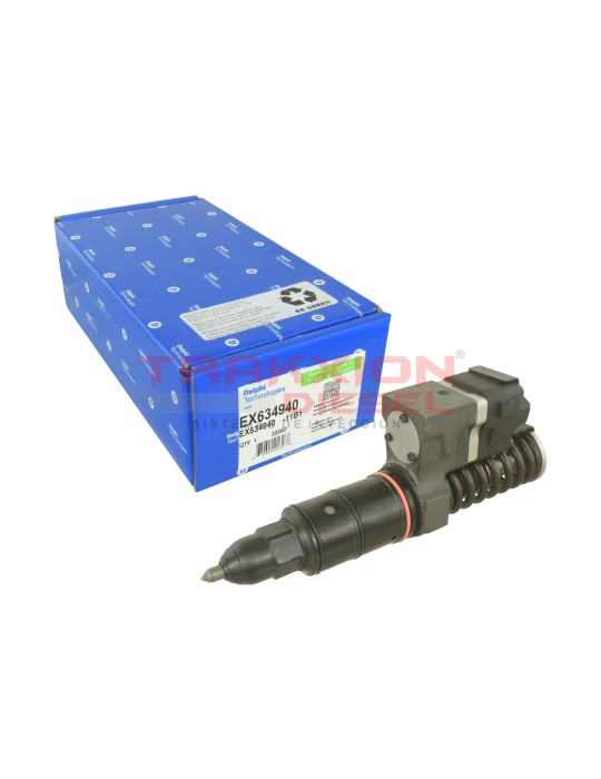 Inyector Diesel N2 Delphi para Detroit Diesel 12.7 S50 y S60 DDEC III, IV, 523-7045, R5234940, RB5234940, F00E200218, EX634940