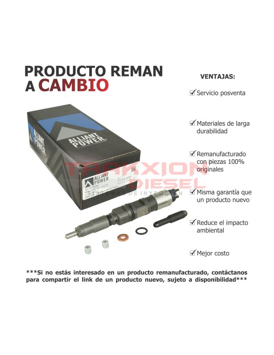 Inyector Diesel para 4.5L 4045 y 6.8L 6068 Genset PowerTech, John Deere, 095000-5050, RE507860, RE516540, SE501924