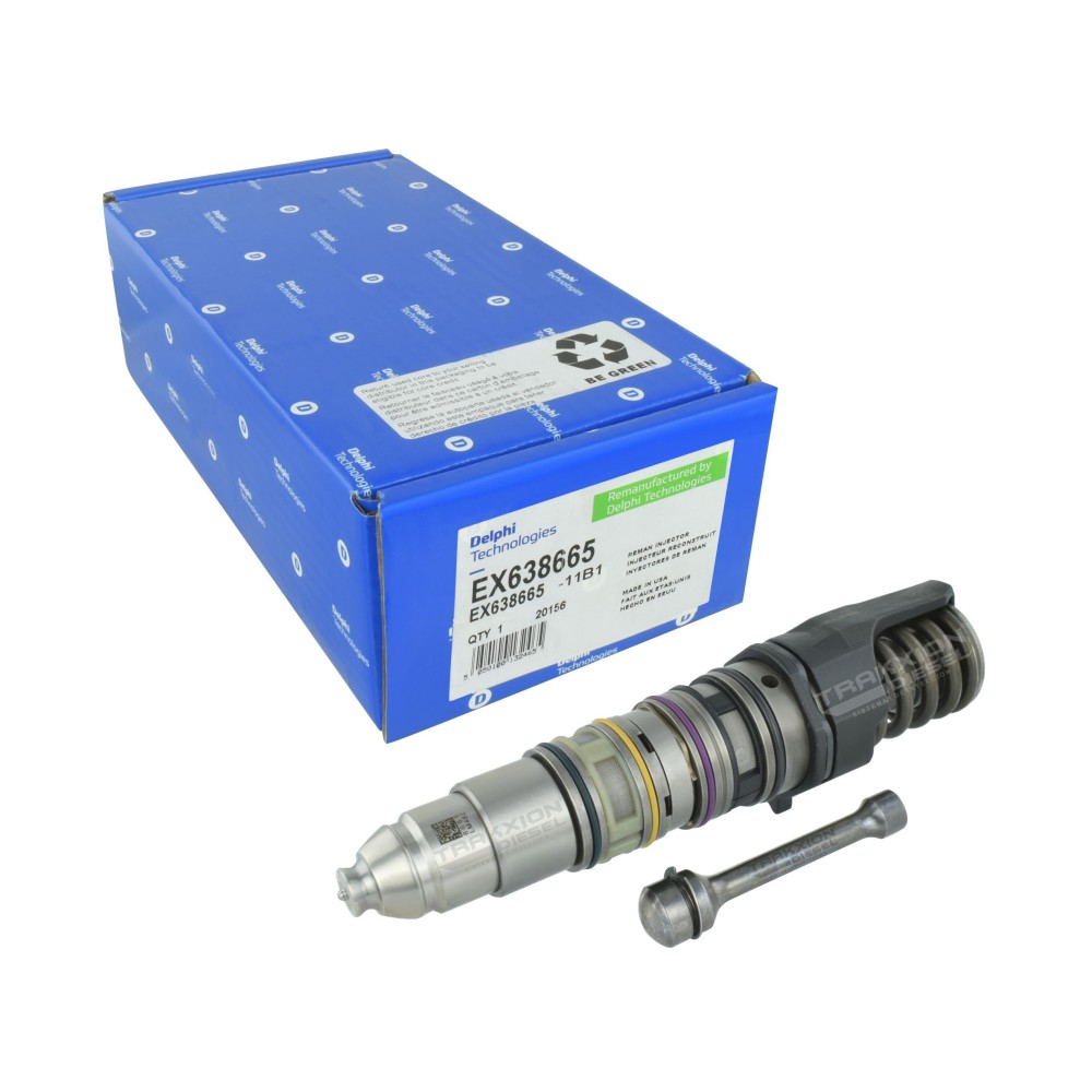 Inyector Diesel Reman 4088665, 4076902, EX638665 Delphi para Cummins ISX 15.0