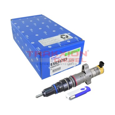 Inyector Diesel Reman EX634763 Delphi para C7 Caterpillar, 10R-4763, 20R-8059, 233-3535, 241-3400, 295-1410, 328-2582, 387-9428 2