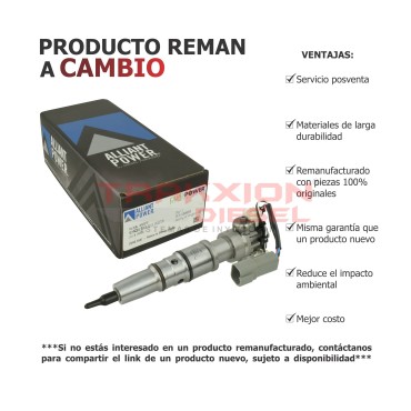 Inyector HEUI G2.9 Diesel DT466E HT570 i313 MaxxForce 210-225 HP Navistar & International AP66976