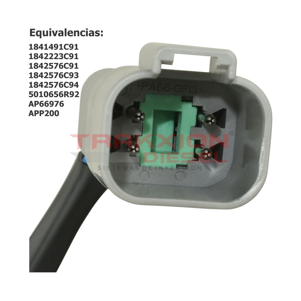 Inyector HEUI G2.9 Diesel DT466E HT570 i313 MaxxForce 210-225 HP Navistar & International AP66976
