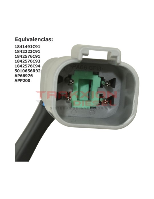 Inyector HEUI G2.9 Diesel DT466E HT570 i313 MaxxForce 210-225 HP Navistar & International AP66976
