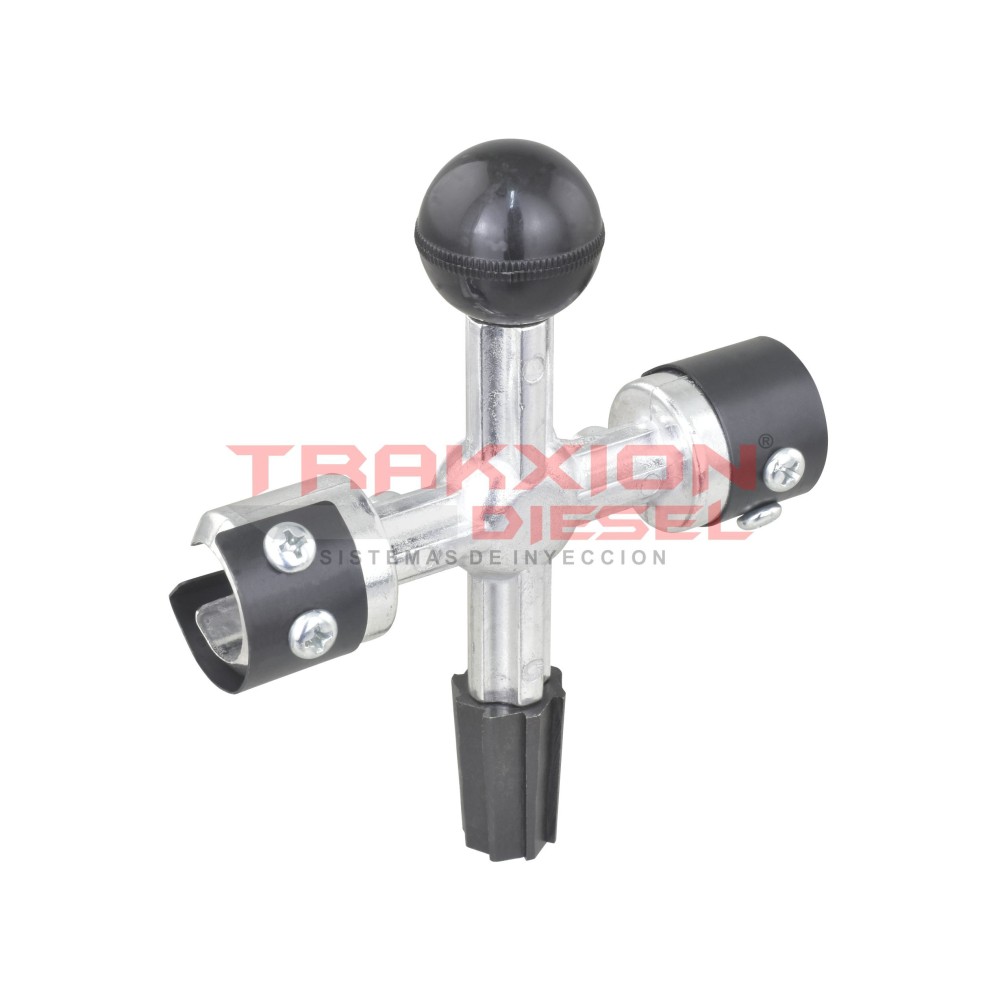 Herramienta limpiadora de terminales de batería de 3 vías OTC 4612