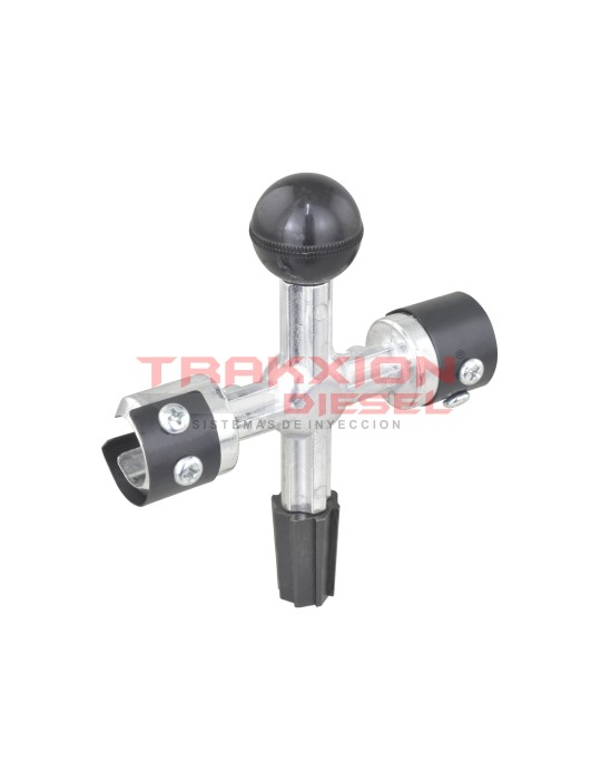 Herramienta limpiadora de terminales de batería de 3 vías OTC 4612