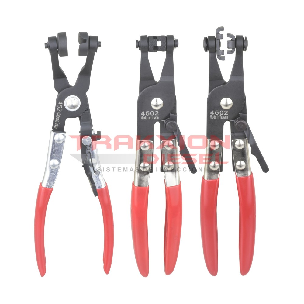 Juego de pinzas de abrazadera para manguera 6 piezas OTC 4496