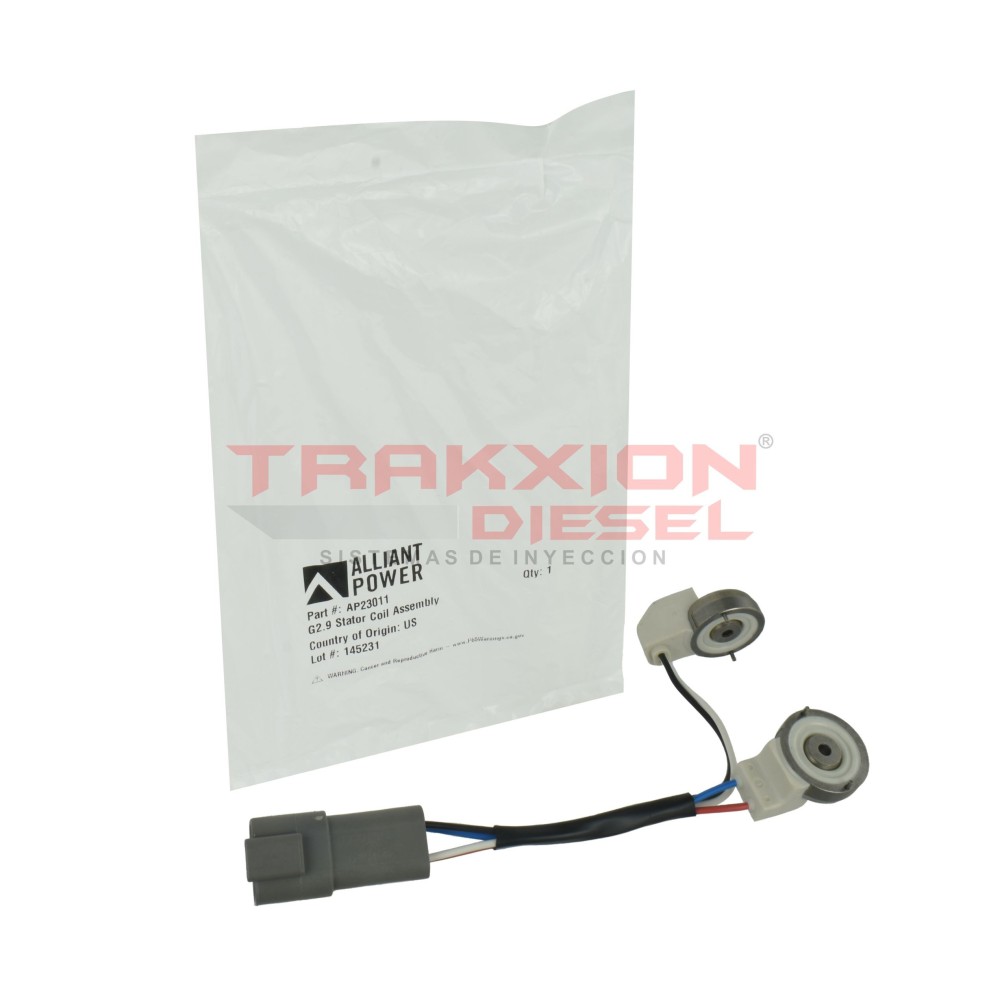 Bobina solenoide de inyector Diesel G2.9 i313 MaxxForce DT466E Navistar & International AP23011 Bobina solenoide de inyector Diesel G2.9 i313 MaxxForce DT466E Navistar & International AP23011