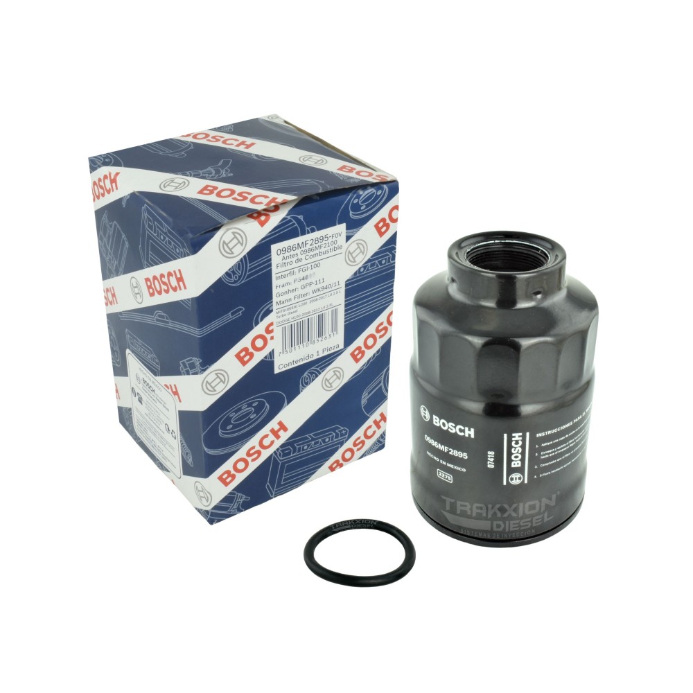 Filtro de combustible Diesel Bosch 0986MF2100, 0986MF2895, 31973-44001 para H100 2.5 Hyundai 2008-2012