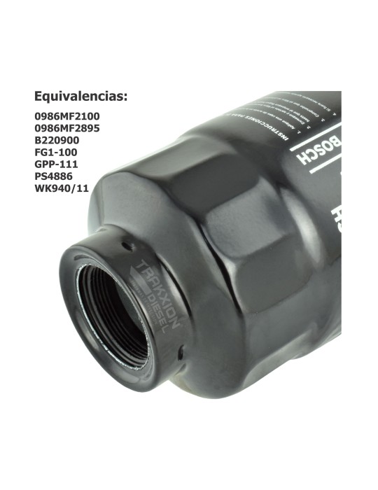 Filtro de combustible H100 Diesel 2.5 L4