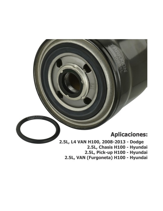 Filtro de combustible H100 Diesel 2.5 L4