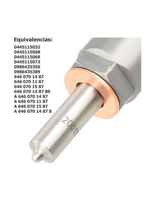 Inyector Diesel CR Sprinter Mercedes Benz OM646 2.1 A6460701587