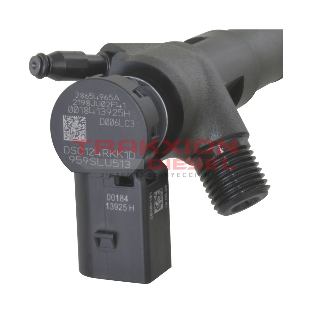 Inyector Diesel Delphi 28654965 para Amarok, Crafter Bi-Turbo, Transporter, 2.0L TDI Volkswagen