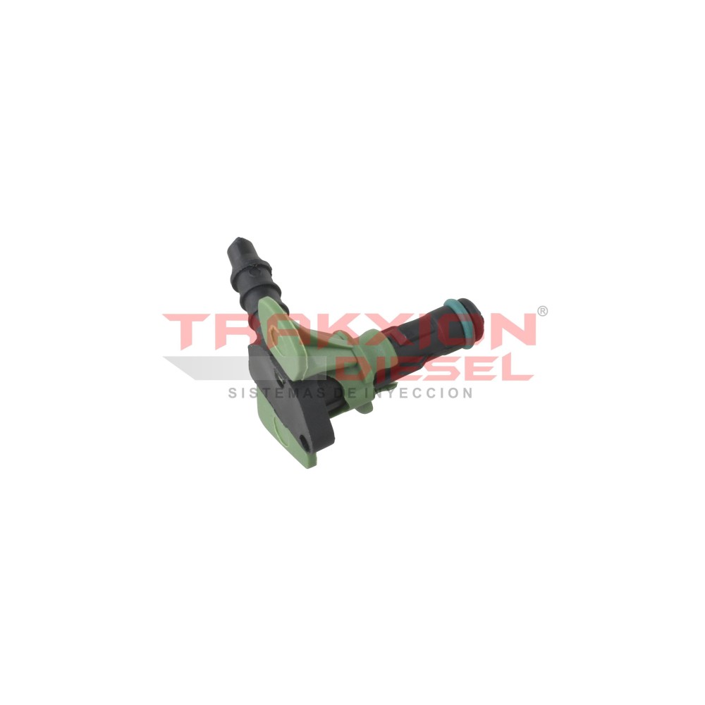 CONECTOR DE RETORNO EN L DE INYECTOR DIESEL