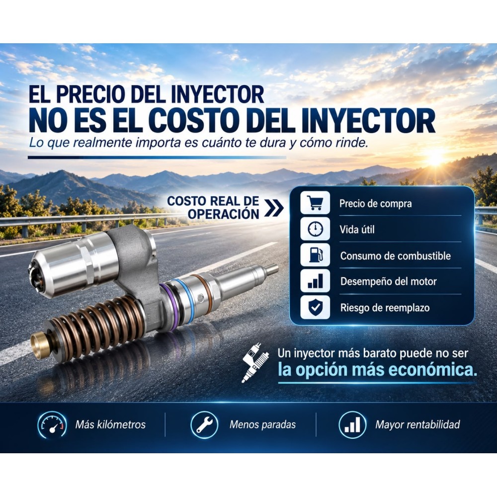 Inyector Diesel Unitario UIS Original Bosch Para Case, Iveco y Ford