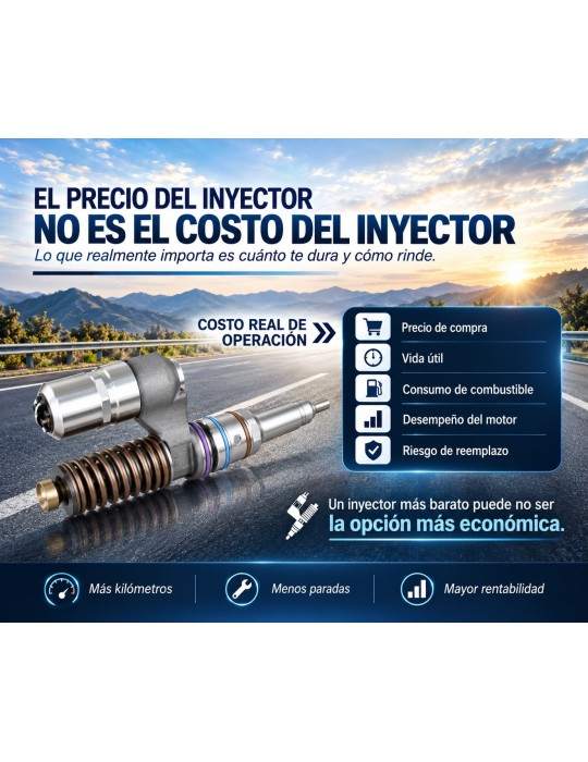 Inyector Diesel Unitario UIS Original Bosch Para Case, Iveco y Ford