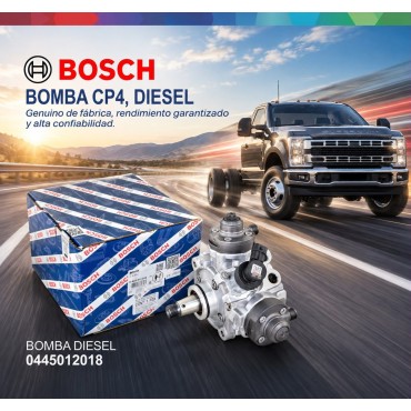 Bomba Diesel Common Rail CP4 Nueva Original Bosch para Ford 6.7