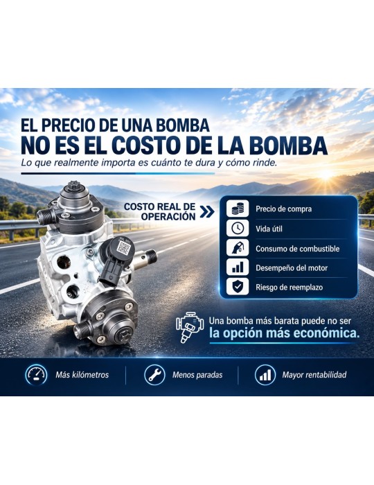 Bomba Diesel Common Rail CP4 Nueva Original Bosch para Ford 6.7