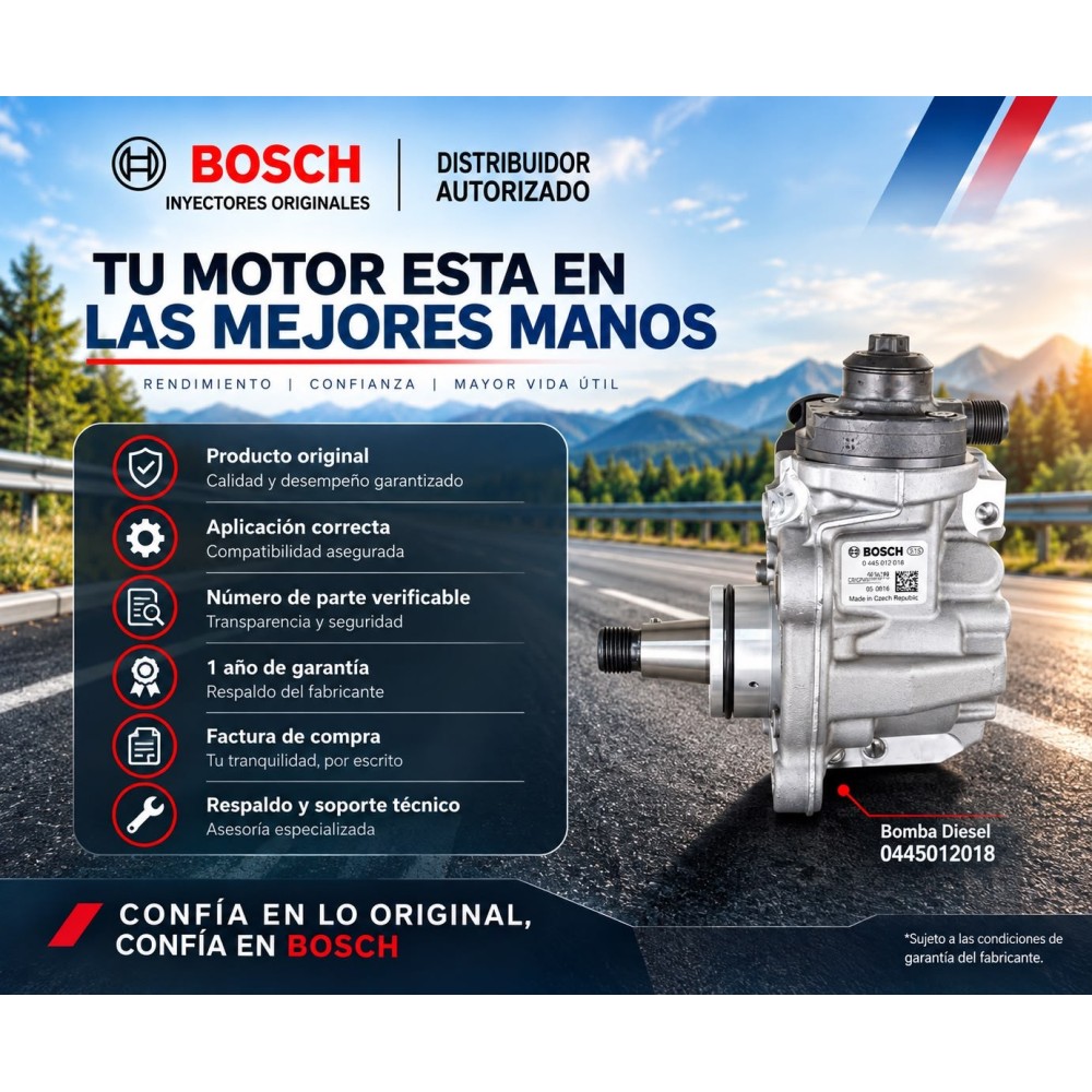 Bomba Diesel Common Rail CP4 Nueva Original Bosch para Ford 6.7