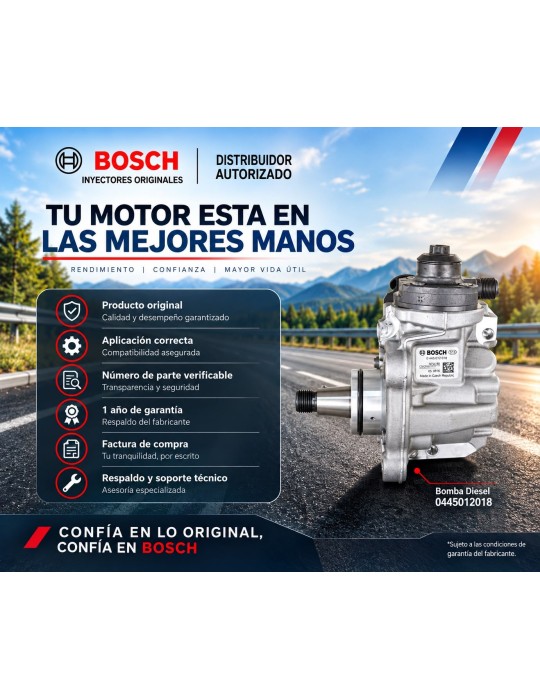 Bomba Diesel Common Rail CP4 Nueva Original Bosch para Ford 6.7